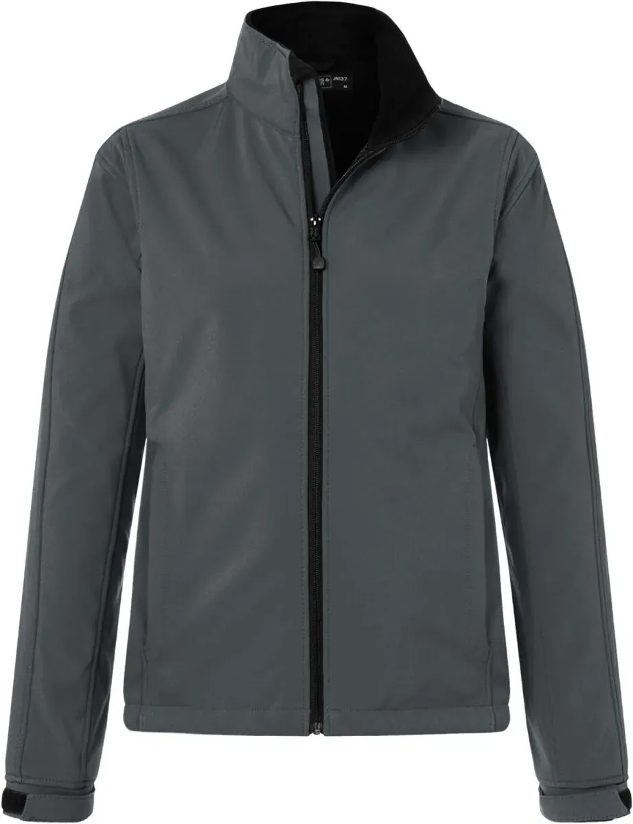 James & Nicholson Damen 3-Lagen Softshell Jacke Softshell-Jacke JN137 carbon S