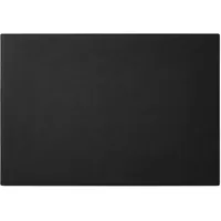 Eglooh - Mercurio - Schreibtischunterlage aus Leder Schwarz cm 65x45 - Handwerkliche Nähte und rutschfester Boden - Made in Italy