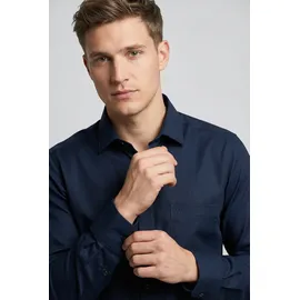 Marvelis Businesshemd Modern Fit modern FitHaifisch blau 43