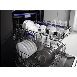 KOENIC KDW 6041 B BU Einbau-Geschirrspüler (unterbaufähig, 595 mm breit, Edelstahl)