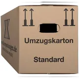 KK Verpackungen 100 Premium Faltkartons Umzugskarton braun NEUWARE