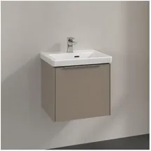 Villeroy & Boch V&B Waschtischunterschrank Subway 3.0 47,3x42,9x40,8cm, o. LED/Gr Alu gl, Tau