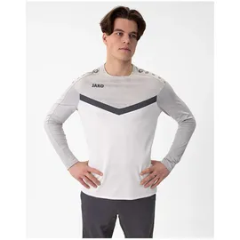 Jako Sweat Iconic Weiß/Soft Grey/Anthra Light S