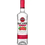 BACARDÍ Razz, 27% Vol., 70 cl / 700 ml, weißer Rum mit spritzigem Himbeergeschmack, weiche Noten reifer Himbeeren und saftige, herbe Zitrusfrucht