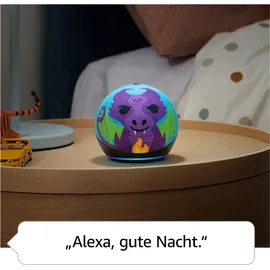 Amazon Echo Dot Kids 5. Generation Drachen-Design