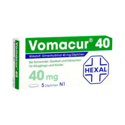 Vomacur 40 Suppositorien 10 St