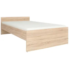 Livetastic Bett Nepo Plus 120 x 200 cm Eiche massiv natur