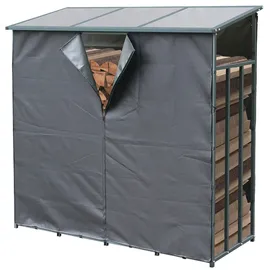 CLP Abdeckplane Ruston 130 x 185 x 1 cm Schwarz