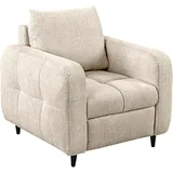 Lomoco Cocktailsessel, Natur, Textil, Buche, Hartholz, Füllung: Silikon, Schaumstoffflocken, 90x88x91 cm, Wohnzimmer, Sessel, Cocktailsessel