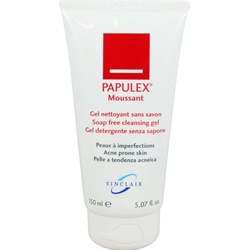 Papulex, Duschmittel, Waschgel für zu Akne neigende Haut seifenfrei, 150 ml Gel