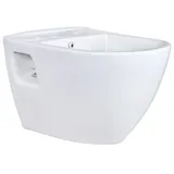 Creavit Design Hänge WC mit WC-Sitz Weiß