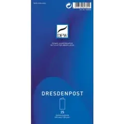 Briefkarte dopp. DL hoch 25ST DFW DRESDNER 800360  Dresden Post