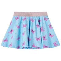 vidaXL Kinderrock Blau 128