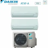 Daikin - dual split inverter klimagerät siesta serie 9+9 mit 2amxf40a r-32 wi-fi optional 9000+9000