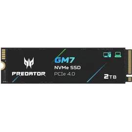 Acer Predator GM7 2 TB M.2 NVMe SSD PCIe 4.0
