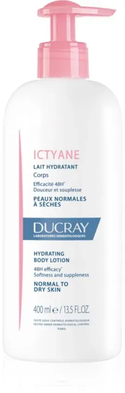 Ducray Ictyane hydratisierende Körpercreme für trockene und sehr trockene Haut 400 ml
