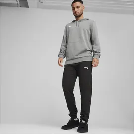 Puma teamGOAL Casuals Hoodie Herren 33 medium gray heather/white S