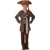 Rubie's 630788M Offizielles Disney-Kinderkostüm Fluch der Karibik Jack Sparrow