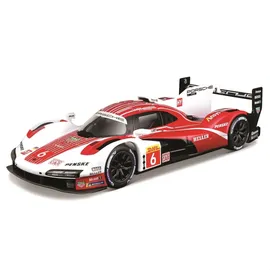 Burago 963#6 - Porsche Penske Diecast-Auto Rot/Weiß 1:24