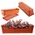 Kadax Blumenkasten 60 x 20 x 15 cm Terracotta