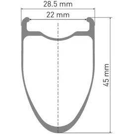 DT Swiss CRC 1400 Spline Disc 45 mm