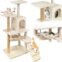 OEM Katzenkratzbaum Comfort Line 125 cm beige