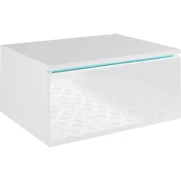 Vicco Nachttisch Samira 49 x 23 cm Mit LED