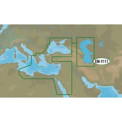 C-MAP by Jeppesen Wide: EM-Y111 östliches Mittelmeer und schwarzes Meer