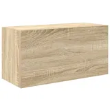 vidaXL Bad-Wandschrank Sonoma-Eiche 60x25x30 cm Holzwerkstoff