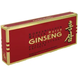 Roter Ginseng Extrakt Kapseln