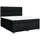 vidaXL Boxspringbett 180 x 200 cm Schwarz