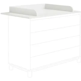 Paidi Wickelaufsatz Olli , weiß , Maße cm, B: 123,5 H: 12,5 T: 78.8