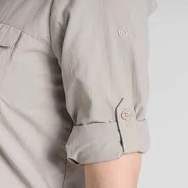 Craghoppers Langarmbluse Soft Mushroom 36