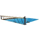 INTERHIVA B.V. Manueller Aufroller für Holz Pool (max. Breite 5.50 m) Sommer/ Solar Abdeckungen