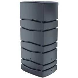 Prosperplast Regenwasserbehälter Aqua Tower 650 l anthrazit