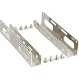 InLine HDD/SSD Einbauschienen, 6,35cm (2,5") zu 8,89cm (3,5"), nur Rahmen und Schrauben
