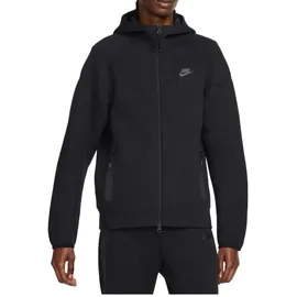 Nike Tech Fleece Windrunner Kapuzenjacke, Black/Black, M