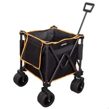 Aktive Transportwagen faltbar Schwarz/Orange