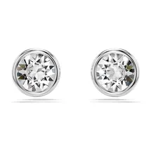 Swarovski Ohrstecker Imber weiß 5696073 rhodiniert