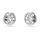Swarovski Ohrstecker Imber weiß 5696073 rhodiniert