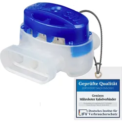 Genisys Kabel Verbinder kompatibel mit Mowox Draht Reparatur Verbindungsklemmen Mähroboter - wasserdicht - Original 3M, Inhalt: 20x314