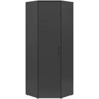 milino Eckschrank 72 x 195 x 72 cm Grau