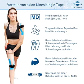 Axion axion® Precut Kinesiologie Tape 50 St Bandage(s)