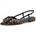 Damen Sling Pump mit Blockabsatz braun 37