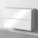 Sanipa Anbauschrank 2 Auszüge 80 x 80 x 32,8 cm Weiß-Glanz