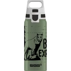SIGG Kids Trinkflasche Aluminium WMB ONE Mountain Lion 0,6l - grün