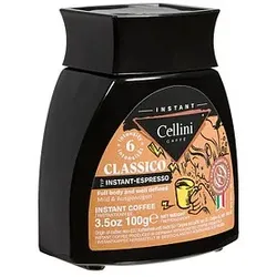 Cellini INSTANT-ESPRESSO Instantkaffee, Arabica- und Robustabohnen kräftig, 100 g