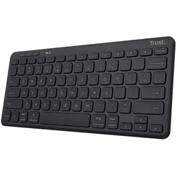 Lyra Büro Tastatur USB + RF Wireless + Bluetooth  (Schwarz)