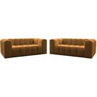 Fun Möbel SOFASET Solvie 2-2 In Moly