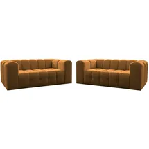 Fun Möbel SOFASET Solvie 2-2 In Moly